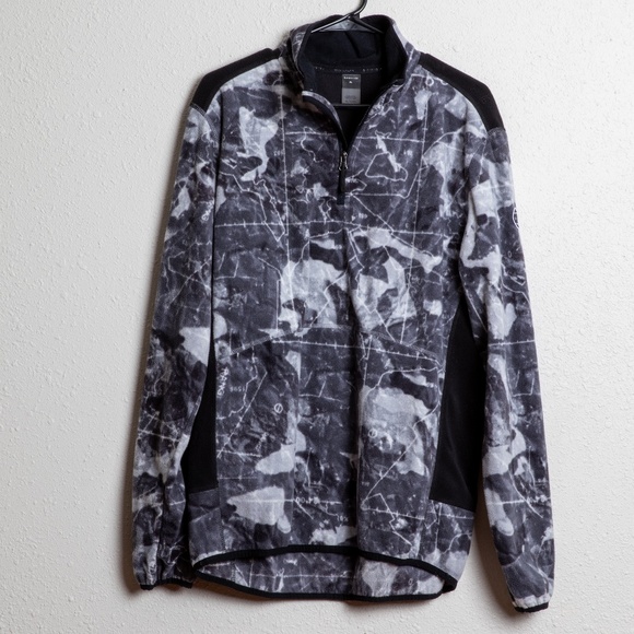 Quiksilver XL Quarter Zip Fleece Thermal Base Layer - Picture 1 of 2